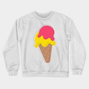 Ice Cream Cone Crewneck Sweatshirt